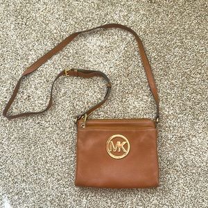 Michael Kors Crossbody Purse Brown